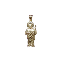 Diamond Cut Saint Jude Pendant (10K & 14K)