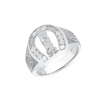 Virgin Mary CZ Ring (Silver)