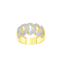 Diamond Cuban Ring (14K)