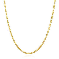 Solid Square Franco Chain (14K)