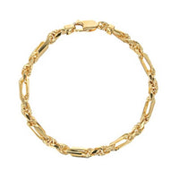 Yellow Gold Milano Bracelet (14K)