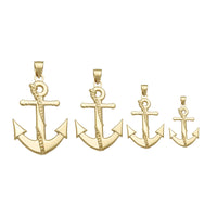 Wrapped Anchor Pendant (14K)