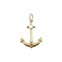 Yellow Gold Anchor Pendant (14K)
