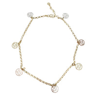 "15" Years Charms Ankle Bracelet (14K).