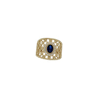 Fancy Cubic Zirconia Ring (14K).
