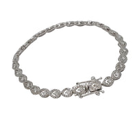 Diamond Tear Drop Bracelet (10K)