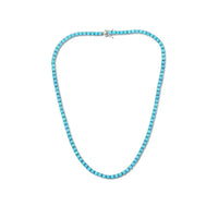 Turquoise Chain (Silver)