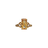 Diamond Citrine Ring (18K)