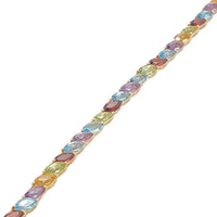 Color Gemstones Bracelet (14K).