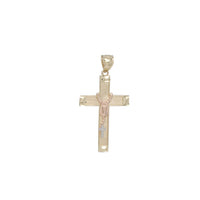 "In Prayer" Rosary Cross Pendant (14K)