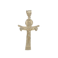 Crucifix Cross Pendant (14K)