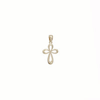 Plain Cross Pendant (14K)