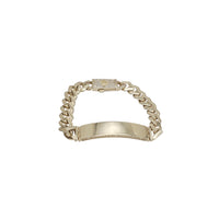 Zirconia Monaco ID Bracelet (14K)