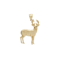 Plain Deer Pendant (14K)