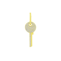 Diamond Key Pendant (14K)