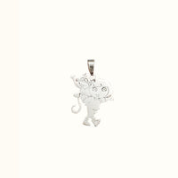 Dora & Boots Pendant (SILVER)