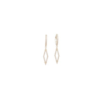 Ice-Out Prismatic Fancy Earrings (14K)