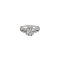 Round Setting Engagement Ring (Silver)