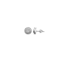 Round Diamond Screw Earrings (14K)