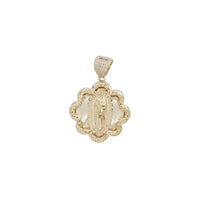 Flower Guadalupe Pendant (14K)