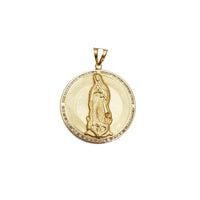 Round Shaped Guadalupe Pendant (14K)