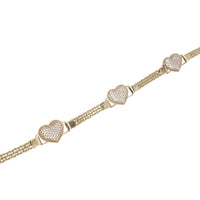 Heart Bismark Bracelet (14K).