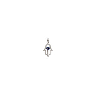 Hamsa Hand Pendant (Silver)