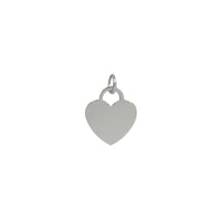 Plain Heart Pendant (Silver)