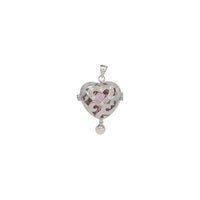 Heart Lock Pendant (Silver)