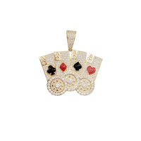 " ALL IN " Lucky Pendant (14K)