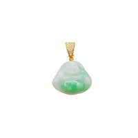 Diamond Jade Pendant (14K)