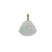 Jade Buddha Pendant (14K)