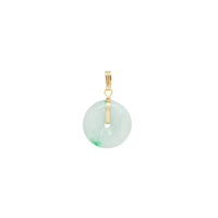 Round Jade Pendant (14K)
