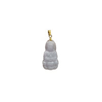 Jade Guanyin Pendant (14K)