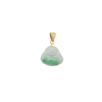 Diamond Jade Pendant (14K)