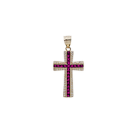 Zirconia Cross Pendant (14K)