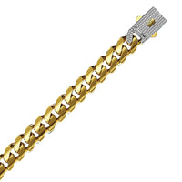 Monaco Cuban Link Bracelet (14K).