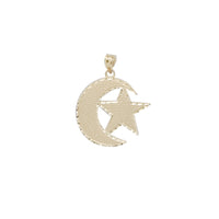 Moon & Star Pendant (14K)