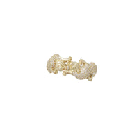 Zirconia Leopard Ring (14K)