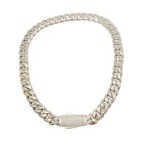 Fancy Cuban Anklet Bracelet (14K).