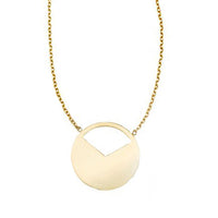 Quarter Circle Necklace (14K)