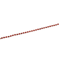 Red & Black Ball Bracelet (14k)