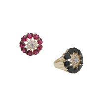 Heart Flower Cocktail Ring (14K )