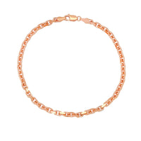 Rose Gold Rolo Bracelet (14K).
