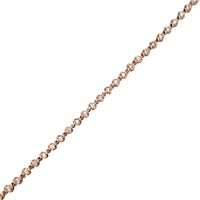 Cubic Zirconia Tennis Style Bracelet (10K).