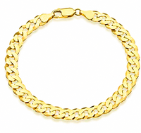 Italian Cuban Bracelet (Silver)