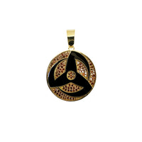 Diamond Mangekyou Sharingan (Obito/Kakashi) Pendant (14K)