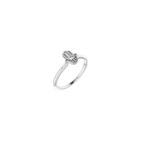 Hamsa Stackable Ring (Silver) main - Popular Jewelry - New York