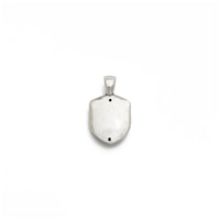 Shield and Cross Pendant (Silver)