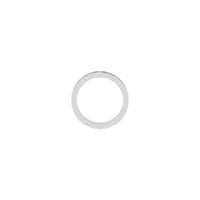 Sculpted Pattern Ring (Silver) setting - Popular Jewelry - New York